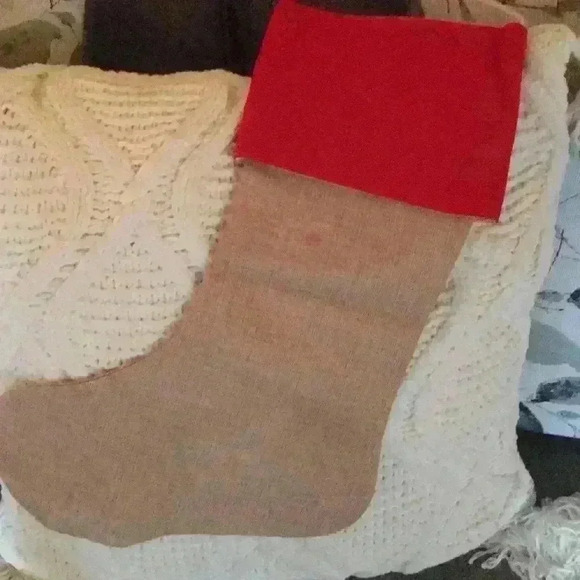 Baby Onesie and Matching Tweed Stocking - Picture 6 of 6